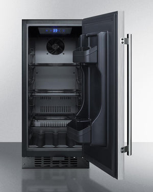 Summit 15" Wide Built-In All-Refrigerator - FF1532BCSS - MyBBQDirect