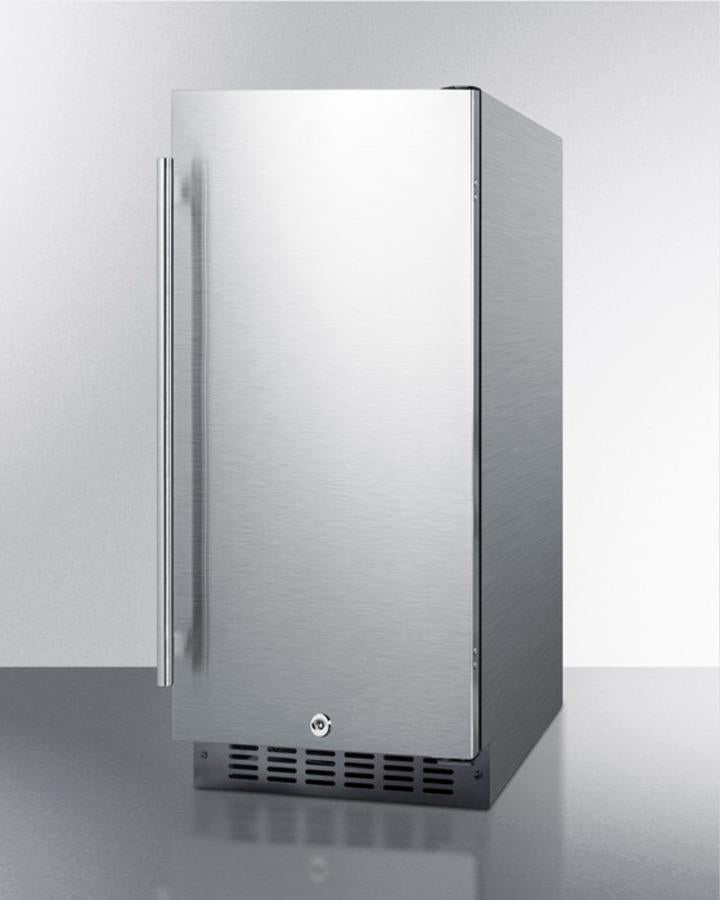 Summit 15" Wide Built-In All-Refrigerator - FF1532BCSS - MyBBQDirect