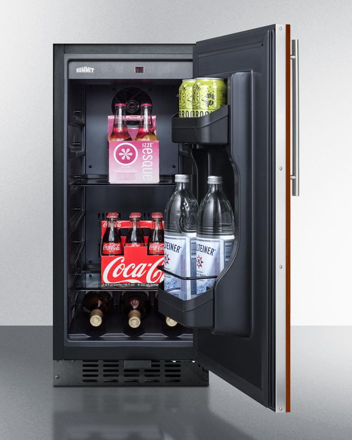 Summit 15" Wide Built-In All-Refrigerator - FF1532BIF - MyBBQDirect