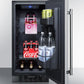 Summit 15" Wide Built-In All-Refrigerator - FF1532BSS