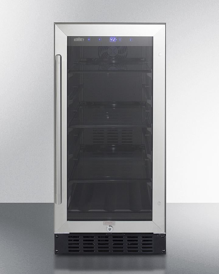 Summit 15" Wide Built-In Beverage Center ADA Compliant - ALBV15CSS - MyBBQDirect