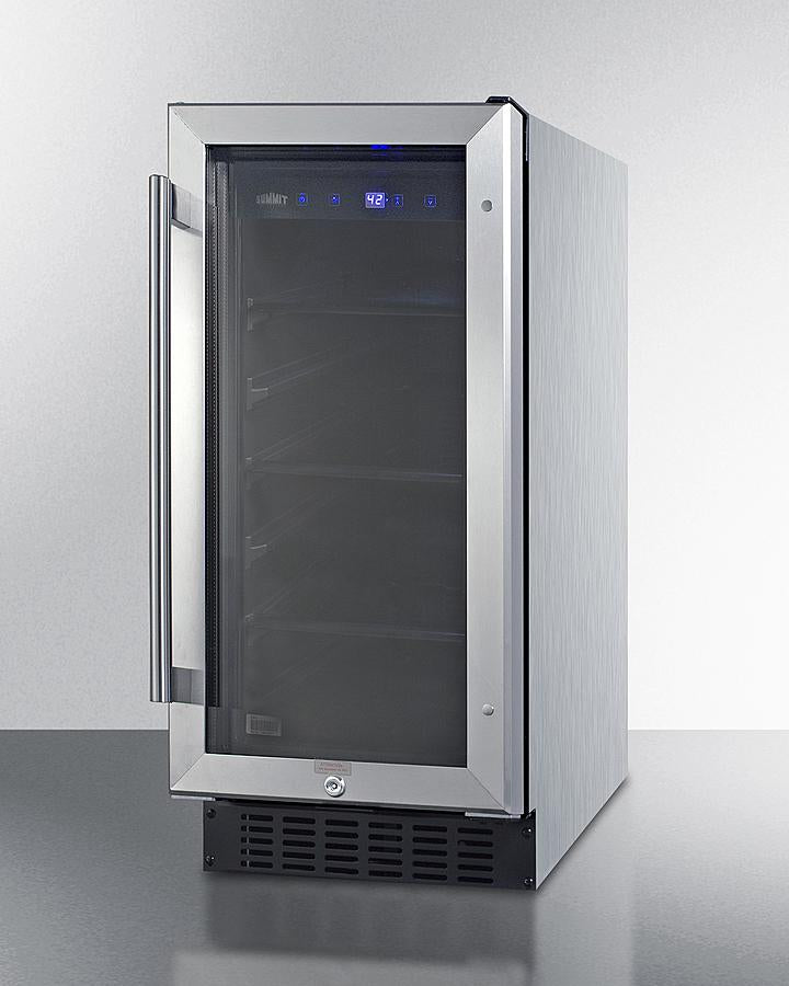 Summit 15" Wide Built-In Beverage Center ADA Compliant - ALBV15CSS - MyBBQDirect