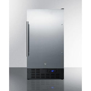Summit 18" 8 lb. Drain-Free Icemaker - BIM18SS - MyBBQDirect