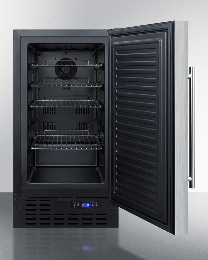Summit 18" Wide Built-In All-Refrigerator ADA Compliant - FF1843BCSSADA - MyBBQDirect