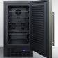 Summit 18" Wide Built-In All-Refrigerator ADA Compliant - FF1843BKSADA - MyBBQDirect