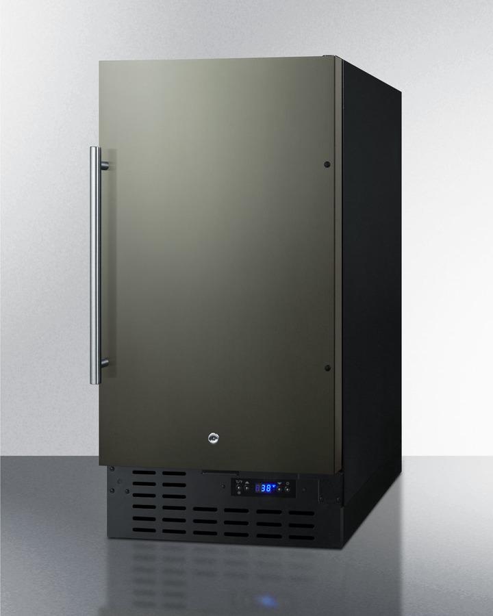 Summit 18" Wide Built-In All-Refrigerator ADA Compliant - FF1843BKSADA - MyBBQDirect