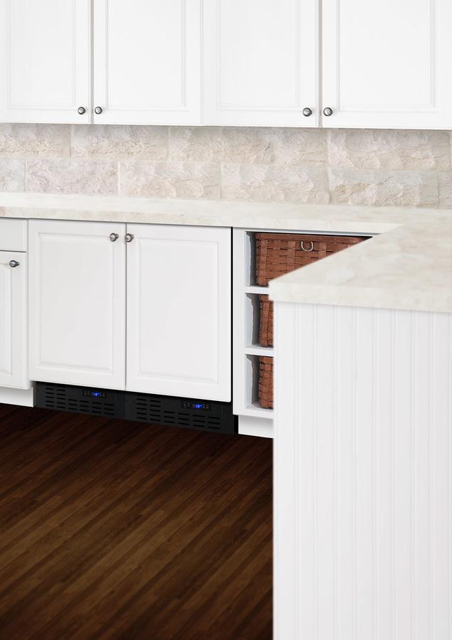 Summit 18" Wide Built-In All-Refrigerator - FF1843BIF - MyBBQDirect
