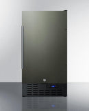 Summit 18" Wide Built-In All-Refrigerator - FF1843BKS - MyBBQDirect