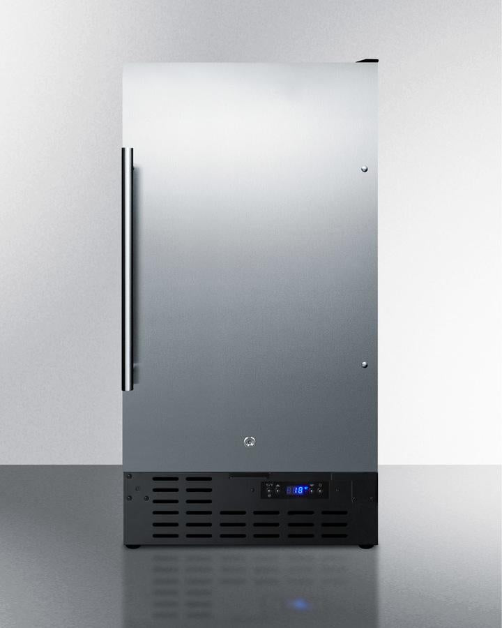 Summit 18" Wide Built-In All-Refrigerator - FF1843BSS