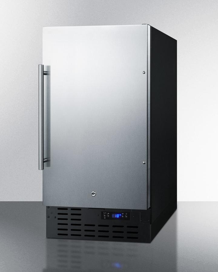 Summit 18" Wide Built-In All-Refrigerator - FF1843BSS
