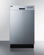 Summit 18" Wide Built-In Dishwasher ADA Compliant - DW18SS4ADA - MyBBQDirect