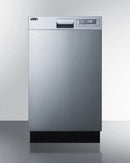 Summit 18" Wide Built-In Dishwasher ADA Compliant - DW18SS4ADA