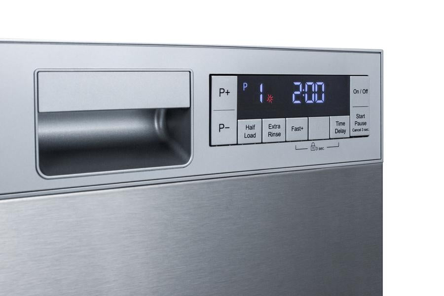 Summit 18" Wide Built-In Dishwasher ADA Compliant - DW18SS4ADA - MyBBQDirect