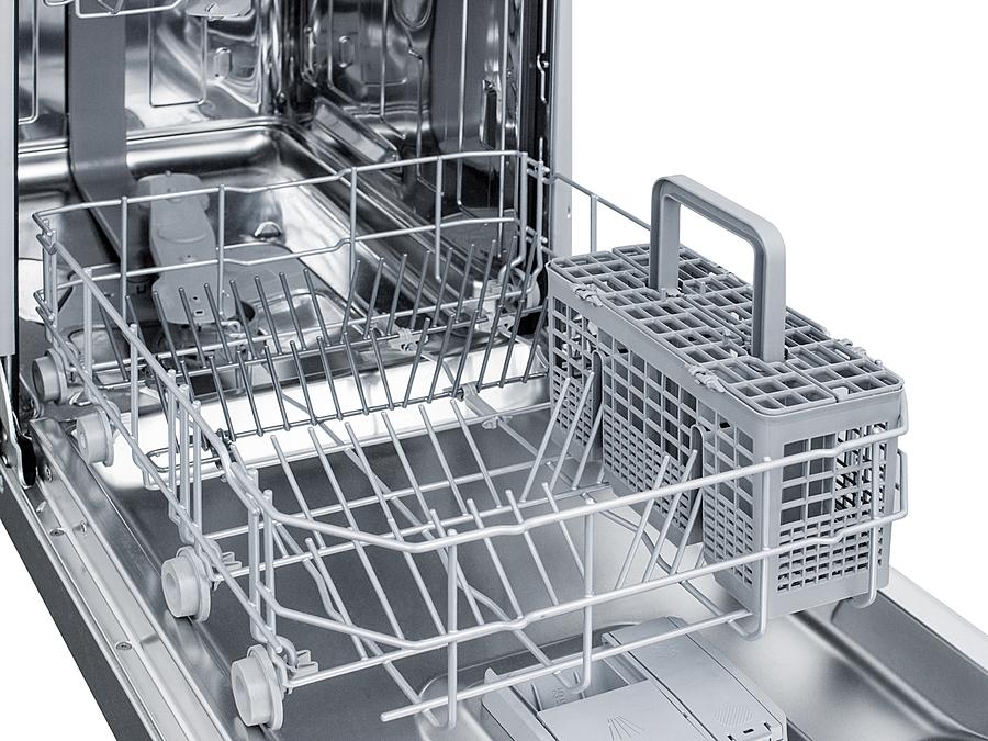 Summit 18" Wide Built-In Dishwasher - DW18SS4 - MyBBQDirect