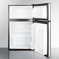 Summit 19" Wide 2-Door Refrigerator-Freezer - CP34BSS - MyBBQDirect