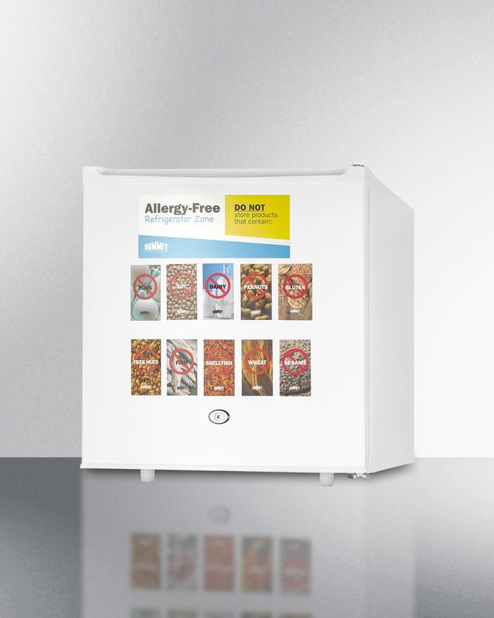 Summit 19" Wide Allergy-Free All-Refrigerator - AZAR2W - MyBBQDirect