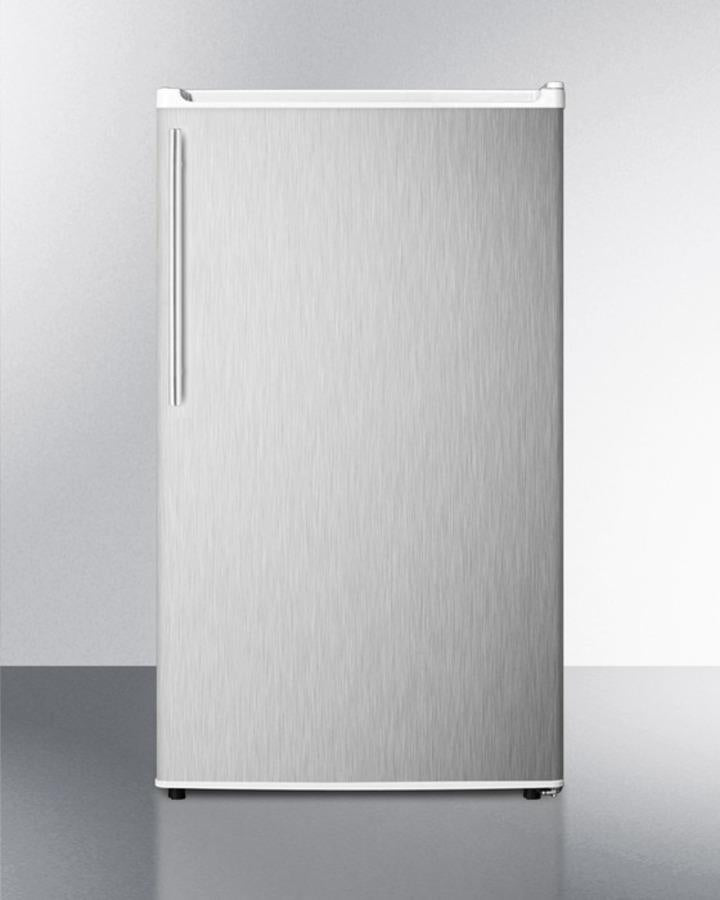 Summit 19" Wide Auto Defrost Refrigerator-Freezer With Thin Handle ADA Compliant - FF412ESSSHVADA - MyBBQDirect