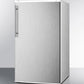Summit 19" Wide Auto Defrost Refrigerator-Freezer With Thin Handle ADA Compliant - FF412ESSSHVADA - MyBBQDirect