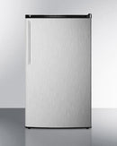 Summit 19" Wide Auto Defrost Refrigerator-Freezer With Thin Handle ADA Compliant - FF433ESSSHVADA