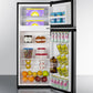 Summit 19" Wide Refrigerator-Freezer - CP73PL - MyBBQDirect