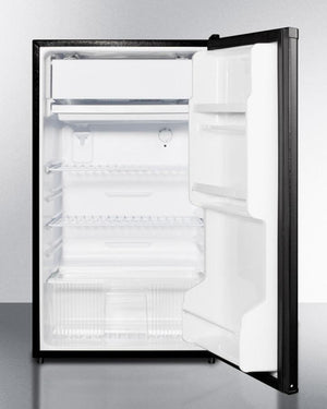 Summit 19" Wide Refrigerator-Freezer With Auto Defrost And Black Exterior ADA Compliant - FF433ESADA - MyBBQDirect