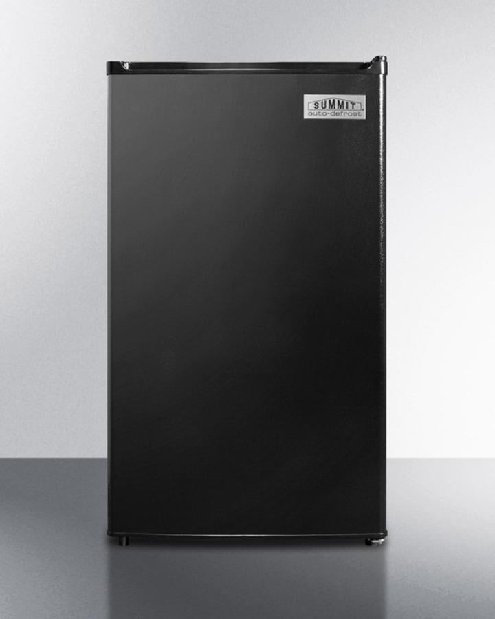Summit 19" Wide Refrigerator-Freezer With Auto Defrost And Black Exterior - FF433ES