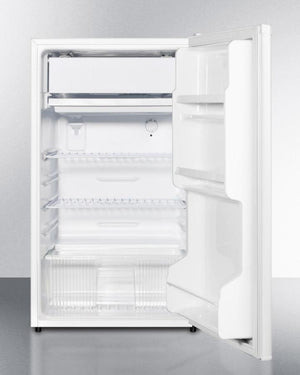 Summit 19" Wide Refrigerator-Freezer With Auto Defrost And White Exterior ADA Compliant - FF412ESADA - MyBBQDirect