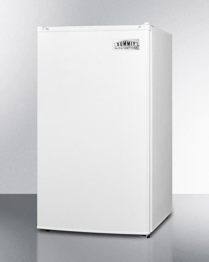 Summit 19" Wide Refrigerator-Freezer With Auto Defrost And White Exterior ADA Compliant - FF412ESADA