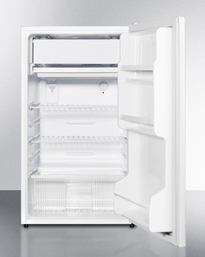 Summit 19" Wide Refrigerator-Freezer With Auto Defrost And White Exterior - FF412ES