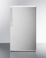 Summit 19" Wide Auto Defrost Refrigerator-Freezer With Towel Bar Handle - FF412ESSSTB - MyBBQDirect