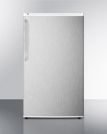 Summit 19" Wide Auto Defrost Refrigerator-Freezer With Towel Bar Handle - FF412ESSSTB - MyBBQDirect