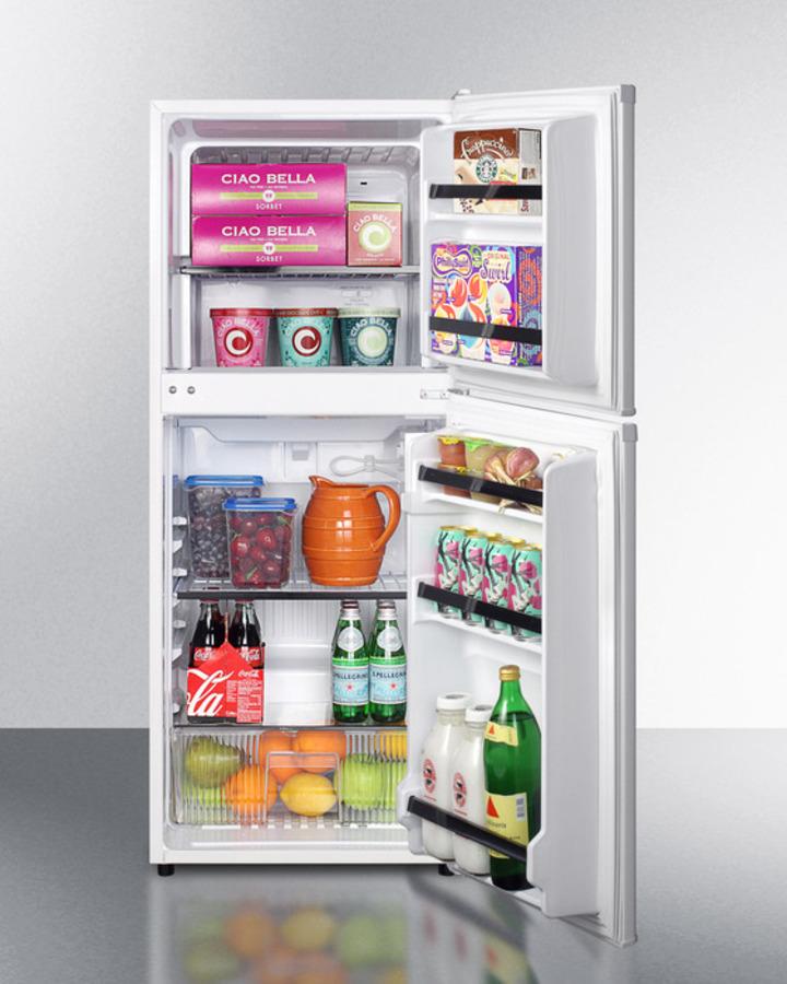 Summit 19" Wide Two-Door Refrigerator-Freezer - FF71ES - MyBBQDirect