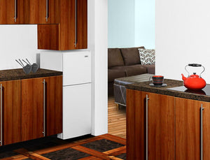 Summit 19" Wide Two-Door Refrigerator-Freezer - FF71ES - MyBBQDirect