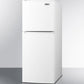 Summit 19" Wide Two-Door Refrigerator-Freezer - FF71ES - MyBBQDirect