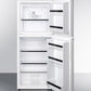 Summit 19" Wide Two-Door Refrigerator-Freezer - FF71ES - MyBBQDirect