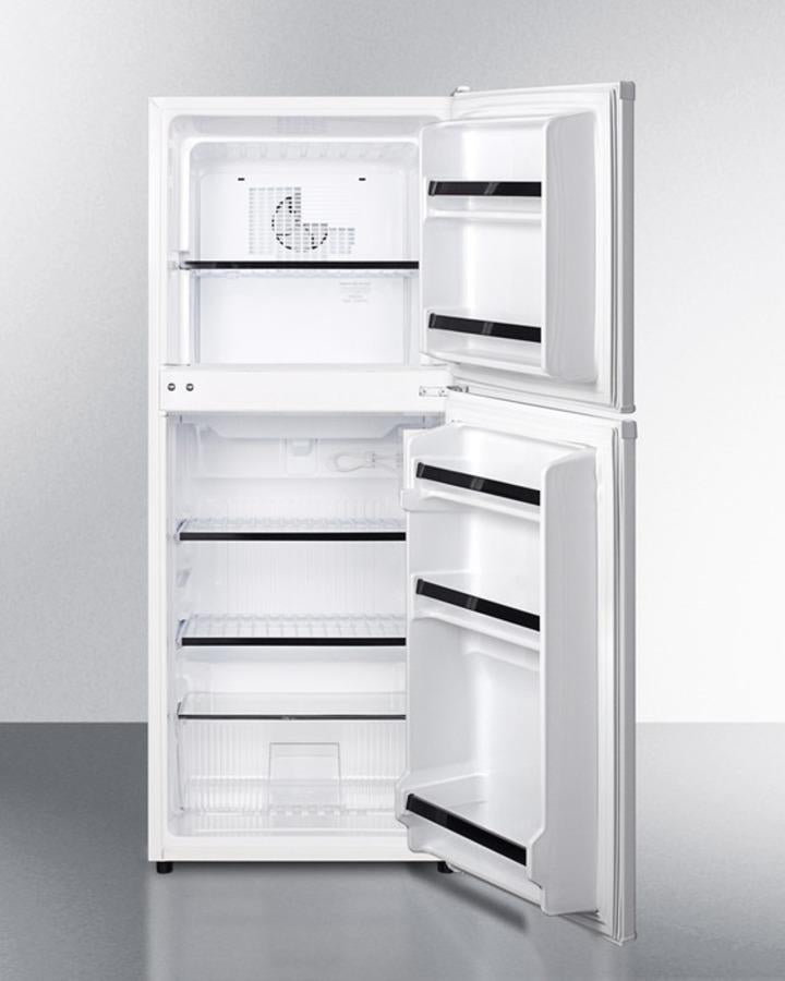 Summit 19" Wide Two-Door Refrigerator-Freezer - FF71ES - MyBBQDirect