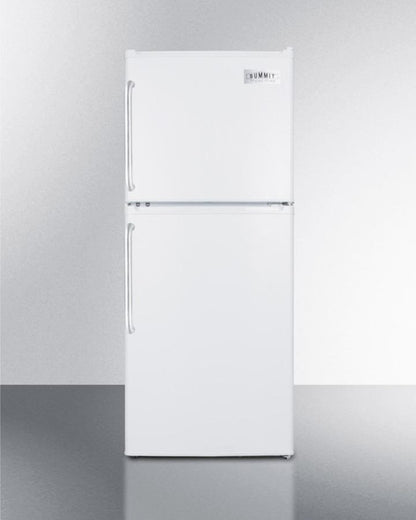 Summit 19" Wide Two-Door Refrigerator-Freezer with Towel Bar Handles - FF71ESTB - MyBBQDirect