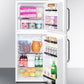 Summit 19" Wide Two-Door Refrigerator-Freezer with Towel Bar Handles - FF71ESTB - MyBBQDirect