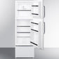 Summit 19" Wide Two-Door Refrigerator-Freezer with Towel Bar Handles - FF71ESTB - MyBBQDirect