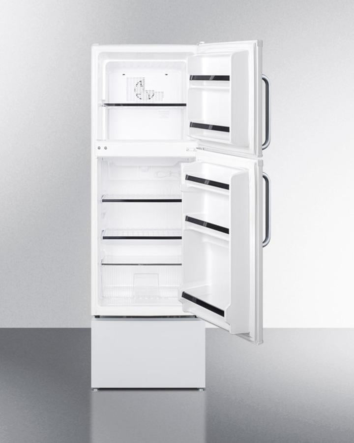 Summit 19" Wide Two-Door Refrigerator-Freezer with Towel Bar Handles - FF71ESTB - MyBBQDirect
