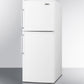 Summit 19" Wide Two-Door Refrigerator-Freezer with Towel Bar Handles - FF71ESTB - MyBBQDirect