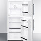 Summit 19" Wide Two-Door Refrigerator-Freezer with Towel Bar Handles - FF71ESTB - MyBBQDirect