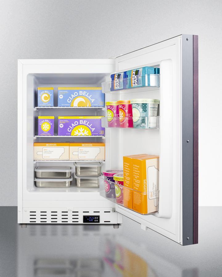 Summit 20" Wide Built-In All-Freezer ADA Compliant - ALFZ36IF - MyBBQDirect
