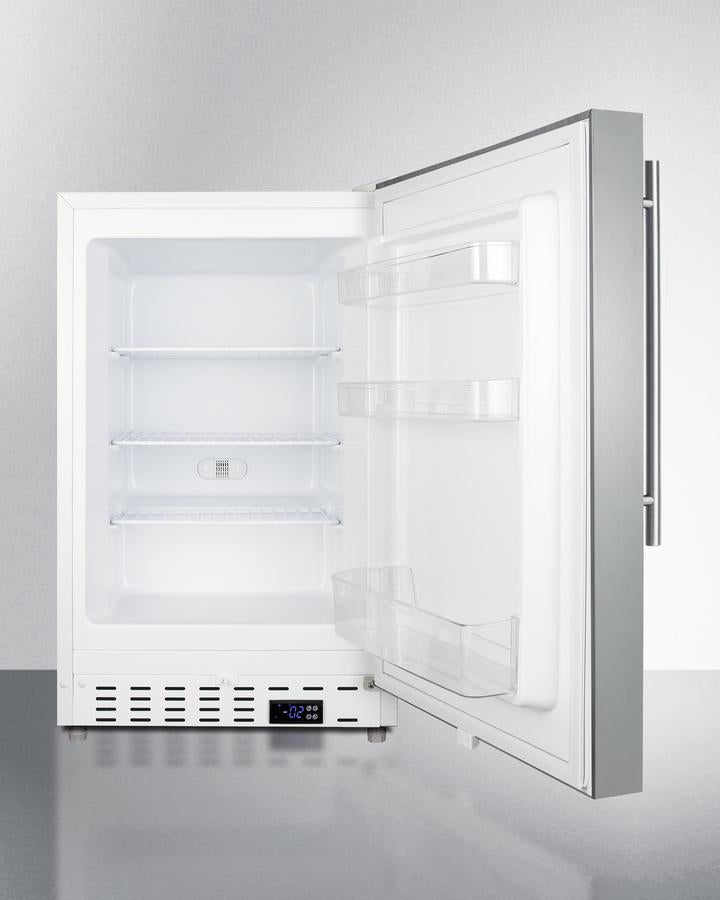 Summit 20" Wide Built-In All-Freezer ADA Compliant - ALFZ36SSHV