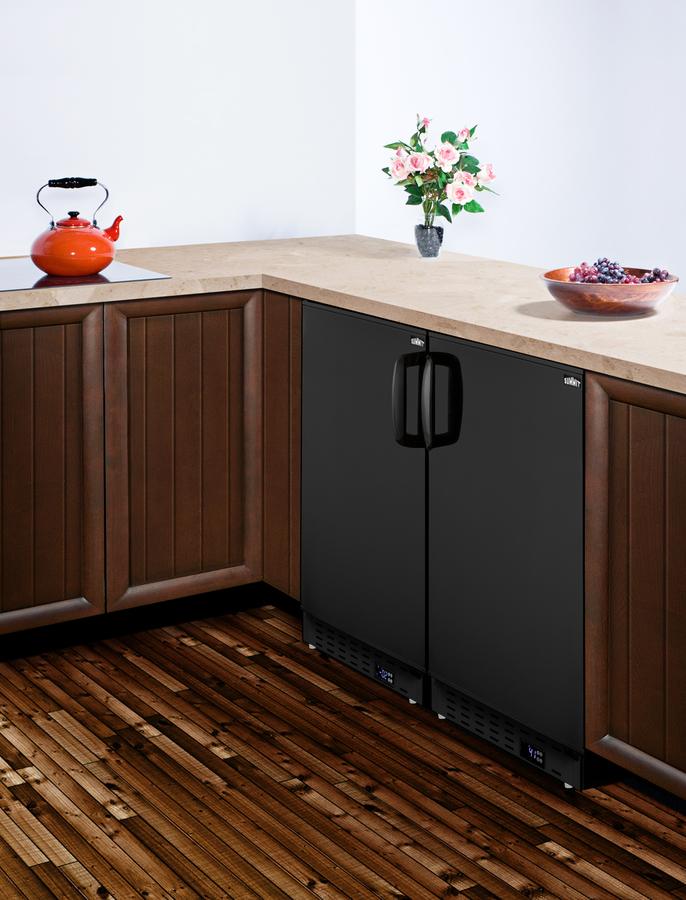 Summit 20" Wide Built-In All-Freezer ADA Compliant - ALFZ37B - MyBBQDirect