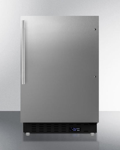 Summit 20" Wide Built-In All-Freezer ADA Compliant - ALFZ37BCSSHV - MyBBQDirect