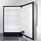 Summit 20" Wide Built-In All-Freezer ADA Compliant - ALFZ37BCSSHV - MyBBQDirect