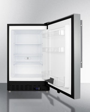 Summit 20" Wide Built-In All-Freezer ADA Compliant - ALFZ37BCSSHV - MyBBQDirect