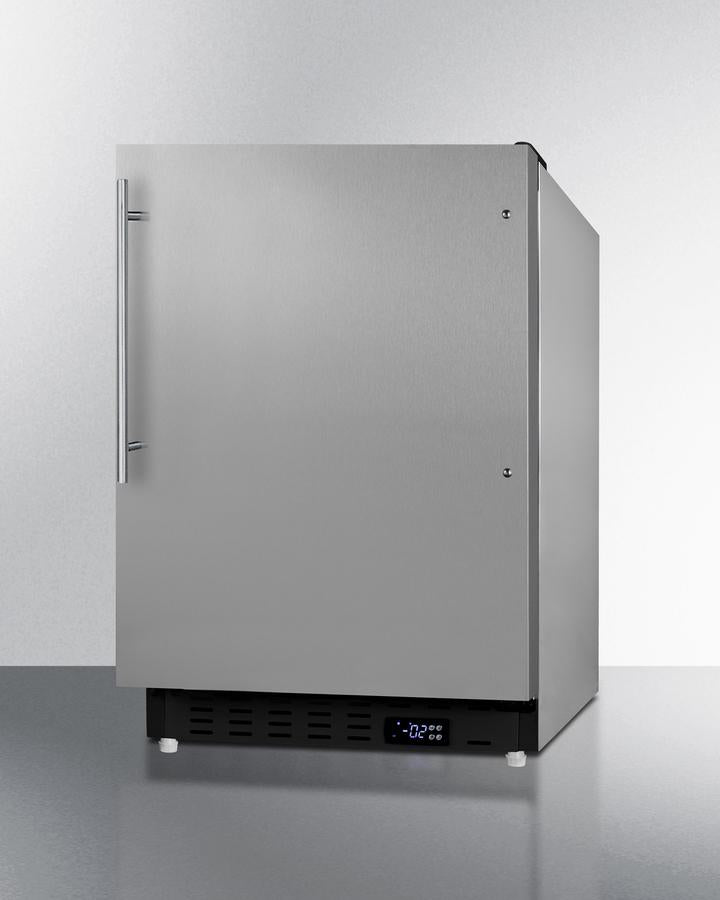 Summit 20" Wide Built-In All-Freezer ADA Compliant - ALFZ37BCSSHV - MyBBQDirect