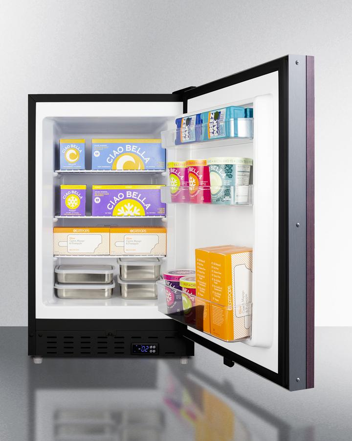 Summit 20" Wide Built-In All-Freezer ADA Compliant - ALFZ37BIF